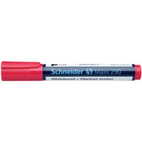 SCHNEIDER Board-Marker Maxx 290, nachfüllbar, 2-3 mm, rot Rundspitze