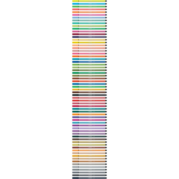 STABILO Fasermaler Pen 68, 1mm, khaki 68 66