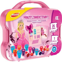 Joustra Kinderstempel Prinzessinnen 26ST im Kunststoffkoffer