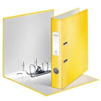 LEITZ Qualitäts-Ordner 180° WOW, A4, 5cm, gelb metallic