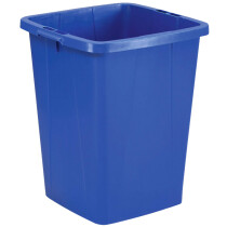 DURABLE Abfallbehälter DURABIN 90, quadratisch, blau