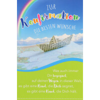 SUSY CARD Konfirmationskarte "Mosaikkelch"