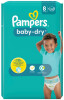 Pampers Windeln baby-dry Größe 8 Extra Large, 17+ kg