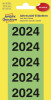AVERY Zweckform Inhaltsschilder "2024", 60 x 26 mm, grün
