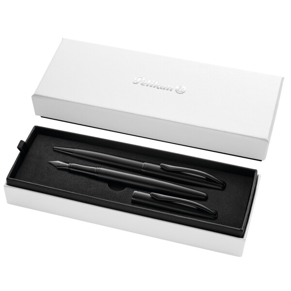 Pelikan Schreibgeräte-Set Jazz Noble Elegance, silver