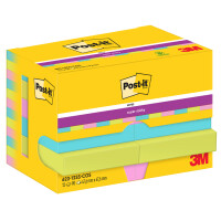Post-it Haftnotizen super sticky notes, 47,6 x 47,6 mm
