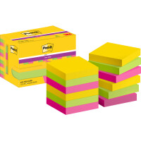Post-it Haftnotizen super sticky notes, 47,6 x 47,6 mm