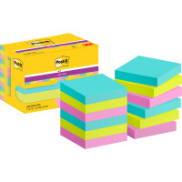 Post-it Haftnotizen super sticky notes, 47,6 x 47,6 mm