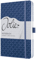 sigel Notizbuch Jolie Flair, Kunstleder, DIN A5, indigo blau