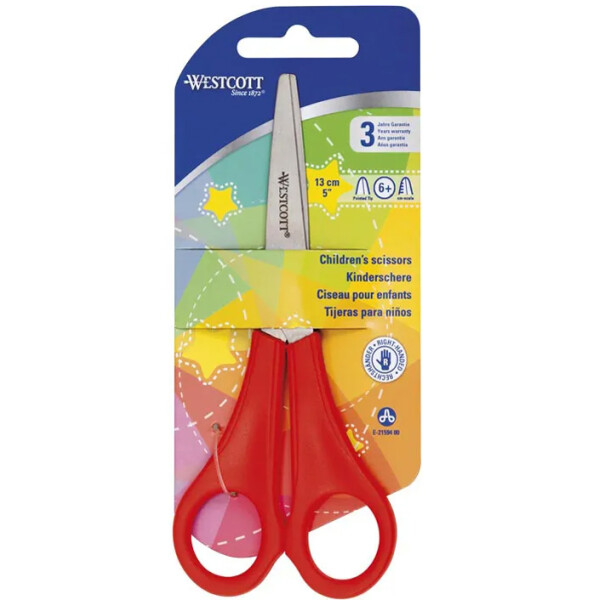 WESTCOTT Bastelschere Kids, spitz, 130 mm, blau