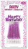 Clairefontaine Geburtstagskerzen "Happy Birthday", rosa