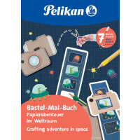 Pelikan Bastel- und Ausmalbuch "Weltraum", DIN A4