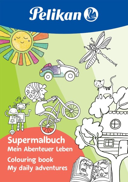 Pelikan Super-Malbuch "Mein Abenteuer Leben", DIN A4