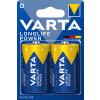 VARTA Alkaline Batterie Longlife Power, Mono (D LR20)