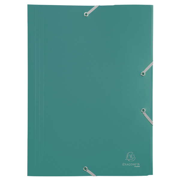 EXACOMPTA Eckspannermappe Opaque Eco, DIN A4, PP, sortiert
