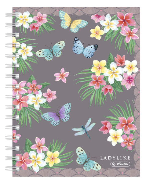 herlitz Spiralbuch Ladylike "Butterflies", DIN A5