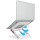 LEITZ Notebook-Ständer Ergo Cosy, aus Kunststoff, weiß