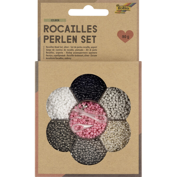 folia Rocailles-Perlen-Set PASTELL