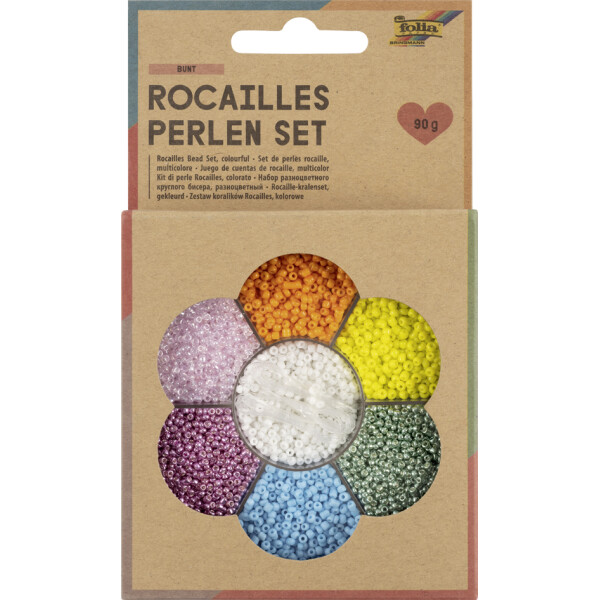 folia Rocailles-Perlen-Set PASTELL