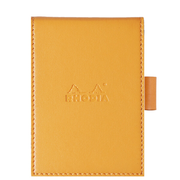 RHODIA Notizblock No. 13, 115 x 158 mm, kariert, orange