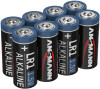 ANSMANN Alkaline Batterie LR1, 1,5 Volt, 8er Pack