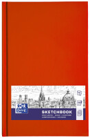 Oxford Skizzenbuch Hardcover, DIN A6, 96 Blatt, schwarz