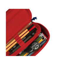 Oxford Schlamper-Etui, Polyester, oval, gelb