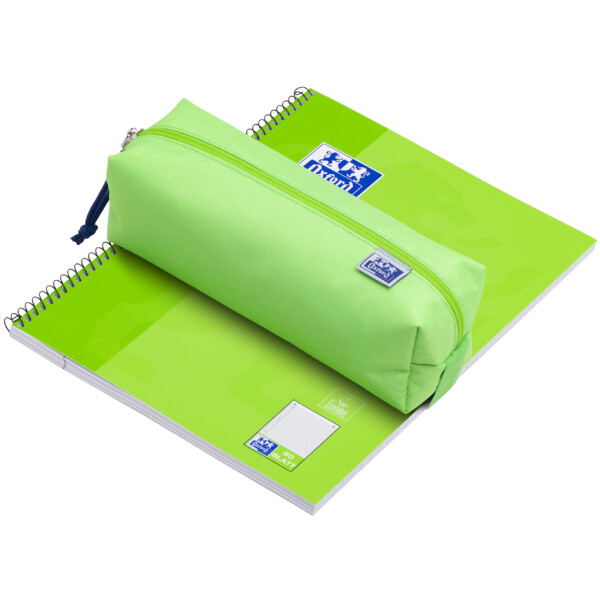 Oxford Schlamper-Etui, Polyester, rechteckig, groß, blau