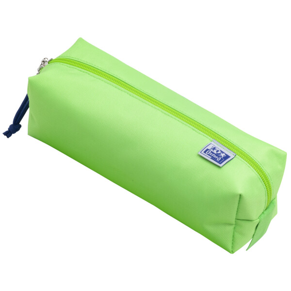 Oxford Schlamper-Etui, Polyester, rechteckig, groß, blau