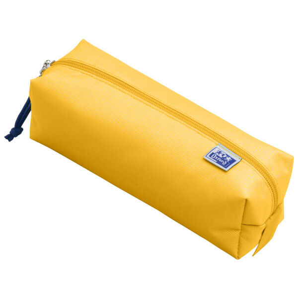 Oxford Schlamper-Etui, Polyester, rechteckig, groß, blau