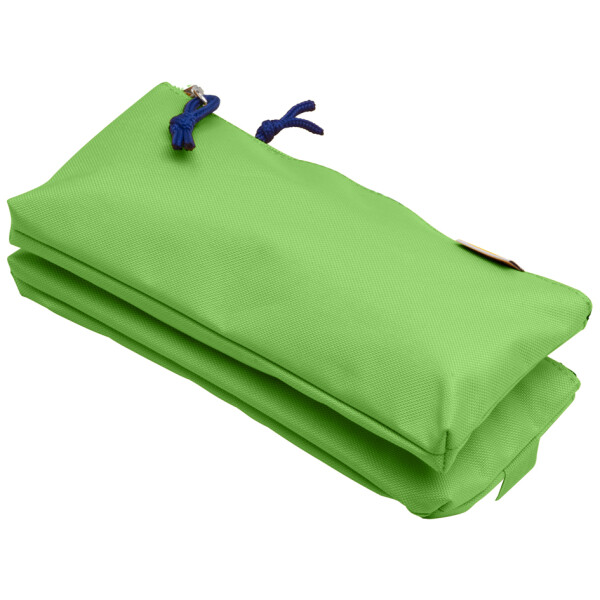 Oxford Doppel-Schlamper-Etui, Polyester, blau