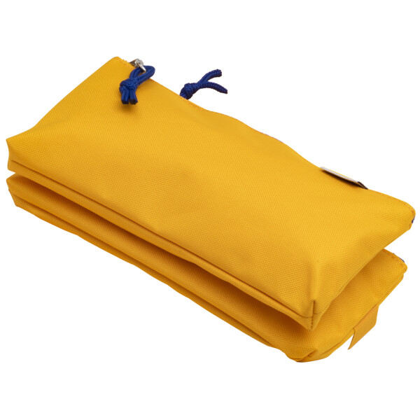 Oxford Doppel-Schlamper-Etui, Polyester, blau