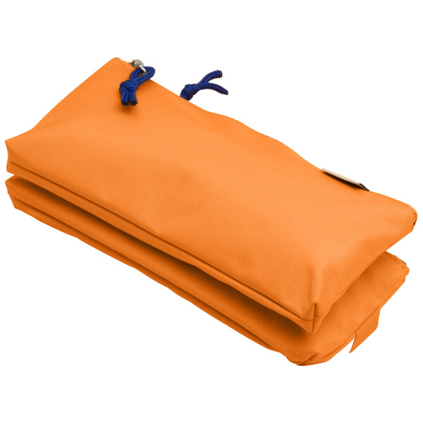 Oxford Doppel-Schlamper-Etui, Polyester, blau