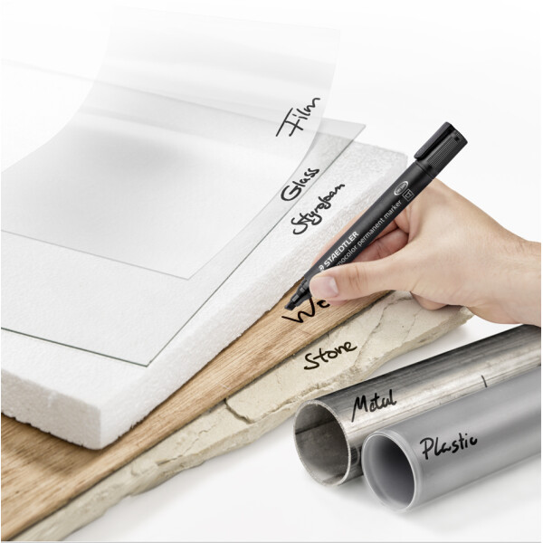 STAEDTLER Lumocolor Permanent-Marker 350, 6er Etui