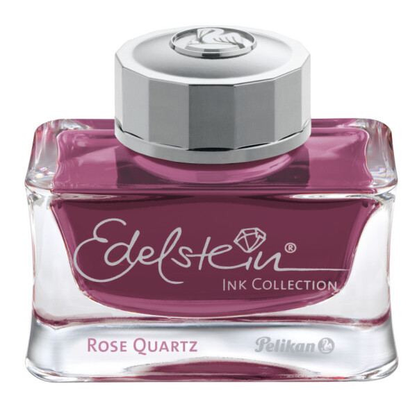 Pelikan Tinte "Edelstein Ink Rose Quartz", im Glas