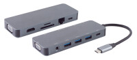 shiverpeaks BASIC-S USB-Dockingstation 11in1, USB-C Stecker