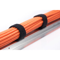 DIGITUS Klettband Kabelmanagement System, 2,5m + 5m, schwarz
