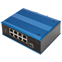 DIGITUS Industrial Fast Ethernet Switch, 8-Port