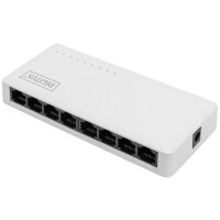 DIGITUS Gigabit Ethernet Switch, 8-Port, Unmanaged