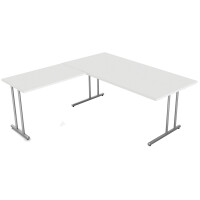 kerkmann Schreibtisch Start Up mit Anbau, (B)2.000 mm, eiche