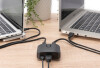 DIGITUS USB 3.0 Sharing Switch, 2 PCs - 1 Endgerät, schwarz