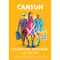 CANSON Studienblock XSMART FASHION DESIGN, DIN A4