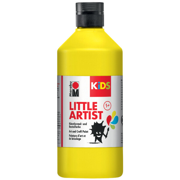 Marabu KiDS Bastelfarbe Little Artist, 500 ml, weiß