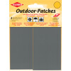 KLEIBER Outdoor-Patches, selbstklebend, 65 x 120 mm, schwarz