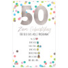 SUSY CARD Geburtstagskarte - 50. Geburtstag "Emoji 2"