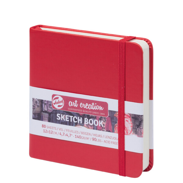 ROYAL TALENS Skizzenbuch Art Creation, 210 x 297 mm, rot