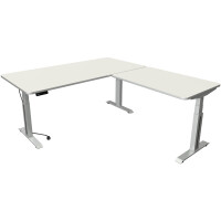 kerkmann Sitz-Steh-Schreibtisch mit Anbau Move Professional