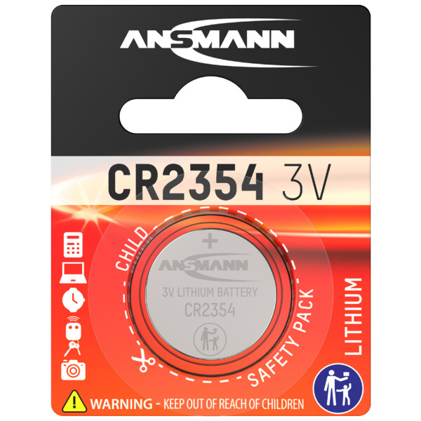 ANSMANN Lithium Knopfzelle CR1 3N, 3 Volt, 1er Blister