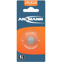 ANSMANN Lithium Knopfzelle CR1 3N, 3 Volt, 1er Blister