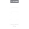 EXACOMPTA Ordnerrücken-Etiketten, 28 x 185 mm, weiß